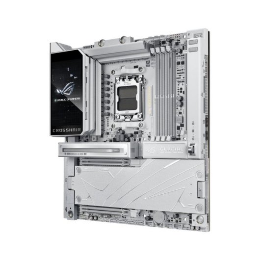 Motherboard ASUS ROG Crosshair X870E Glacial AMD X870E AM5 DDR5 Extended ATX WiFi 7 RGB