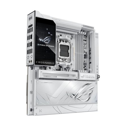 Carte mère ASUS ROG Crosshair X870E Glacial X870E AM5 DDR5 E-ATX WiFi 7 10GbE RGB