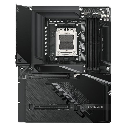 Motherboard Gigabyte B850 AORUS STEALTH AMD B850 AM5 DDR5 ATX WiFi 7 5GbE
