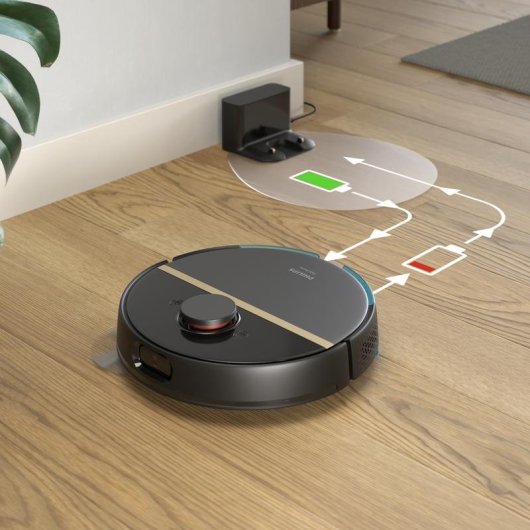 Saugroboter mit Wischfunktion Philips HomeRun Aqua XU7000/01 Navigationsklasse Laser 5.000 Pa Sprachsteuerung