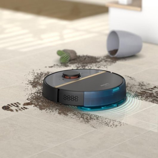 Saugroboter mit Wischfunktion Philips HomeRun Aqua XU7000/01 Navigationsklasse Laser 5.000 Pa Sprachsteuerung
