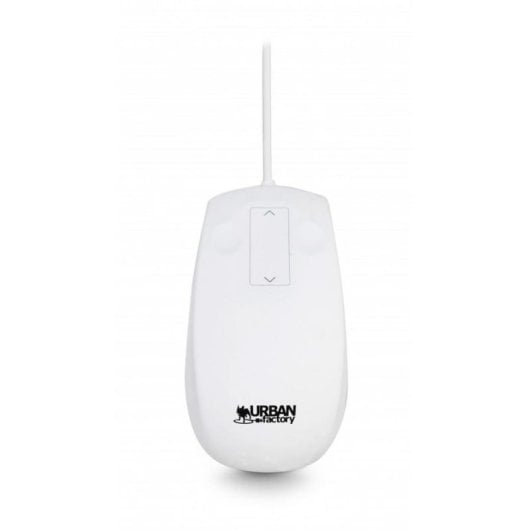 Ratón Urban Factory SANEE USB tipo A 800 DPI Bianco IP68 Medical