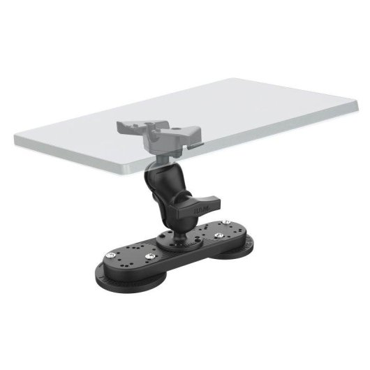 RAM MOUNTS Tough-mag double Magnetic Heavy Duty Soporte Antenna Magnetico per Superfici Metalliche