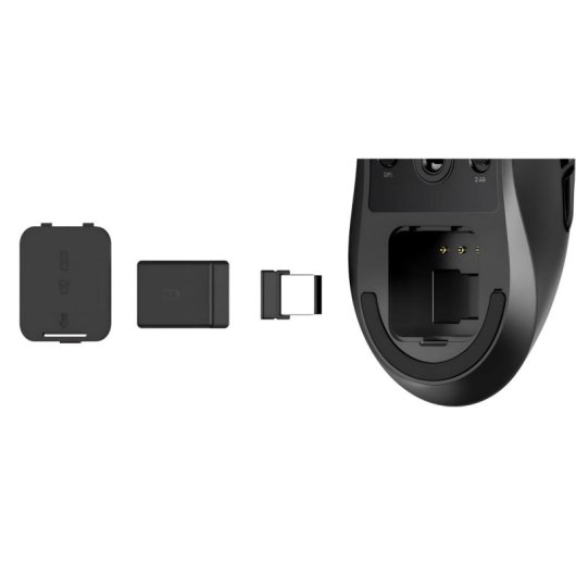 Souris Urban Factory ONLEE PRO Plus Bluetooth 7200 DPI Noir 10 Boutons RGB