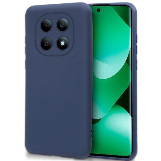 Handyhülle Cool Flexibles Silikon Marineblau Kameraschutz für Xiaomi Redmi Note 15