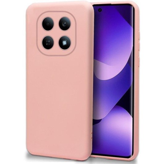 Handyhülle Cool Flexibles Silikon Rosa Kameraschutz für Xiaomi Redmi Note 15 5G und POCO M8 5G