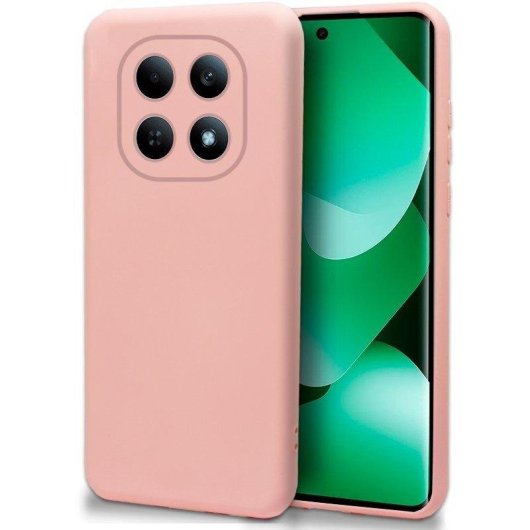 Handyhülle Cool Flexibles Silikon Rosa Kameraschutz für Xiaomi Redmi Note 15