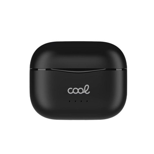 Auricolari Cool Bound wireless Bluetooth Hi-Fi con display LED e powerbank neri
