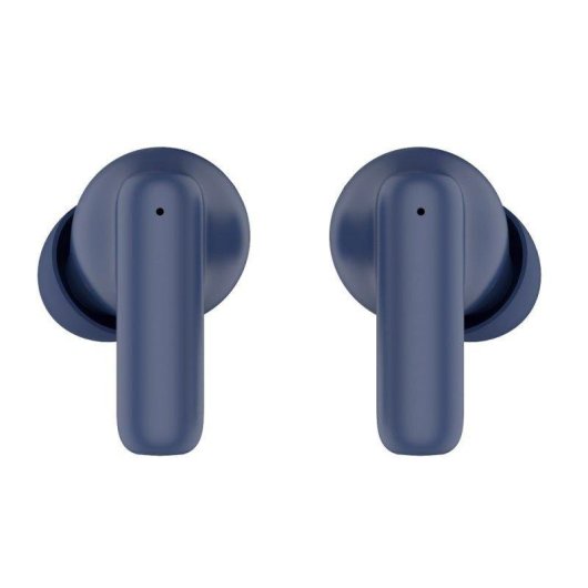 Auricolari Cool Bound wireless Bluetooth Hi-Fi con display LED e ricarica Type-C Blu Navy