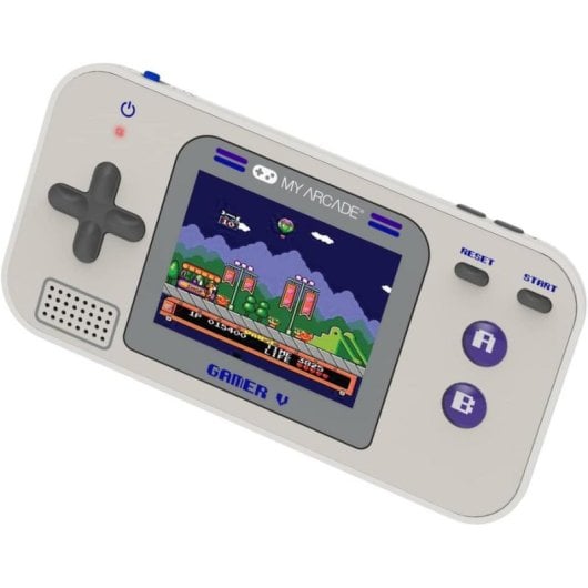My Arcade Gamer V Classic Portátil 220 Juegos Pantalla LCD Gris y Púrpura