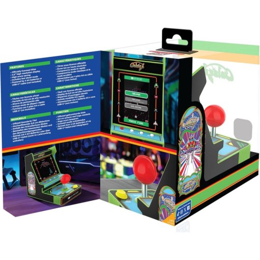 My Arcade DGUNL-7194 Retro Handheld 3.5 Zoll LCD Rot