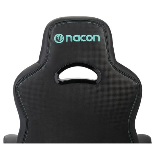 Silla gaming Nacon CH-350 ergonómica acolchada negro turquesa 100 kg