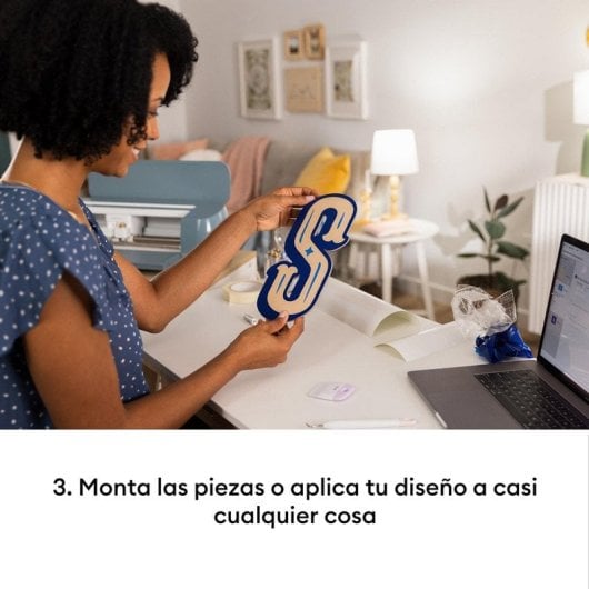 Máquina de Corte Inteligente Cricut Maker 4 Azul + Pacote Essencial + Base de Corte Adesiva + Kit Aplicador e Removedor de Tecido + Lâmina Premium de Ponta Fina + 2 Rodas de Vinco