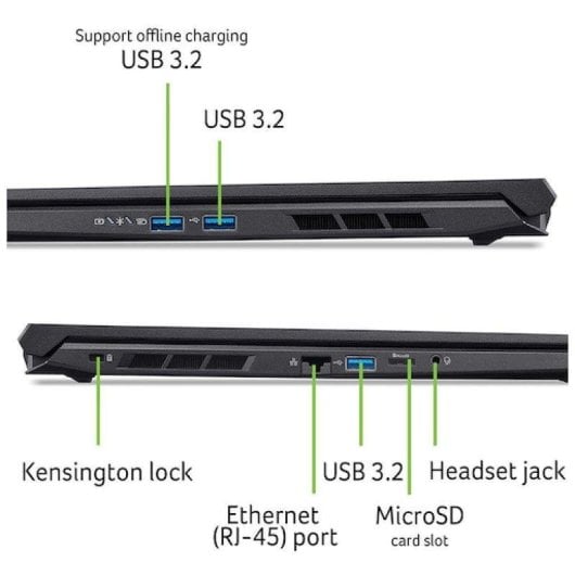Ordinateur portable Acer Nitro ANV16-42-R39G 16" AMD Ryzen 7 260 16Go 512Go SSD RTX 5070 Windows 11