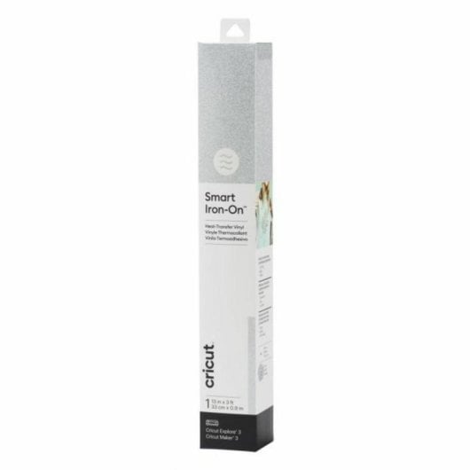 Vinile termoadesivo Cricut Smart Iron-On bianco brillante 330 mm x 900 mm
