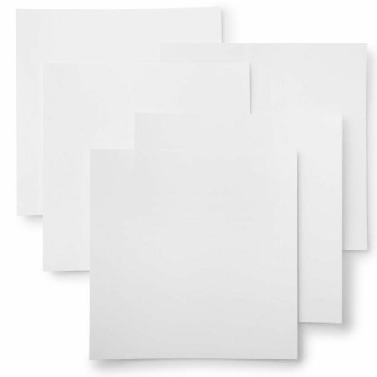 Papel decorativo Cricut Smart Paper blanco 10 hojas 210 g/m² 30,5x30,5 cm