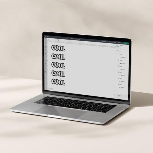 Lamina vinile termotrasferibile Cricut Oro 210 mm x 297 mm 10 fogli