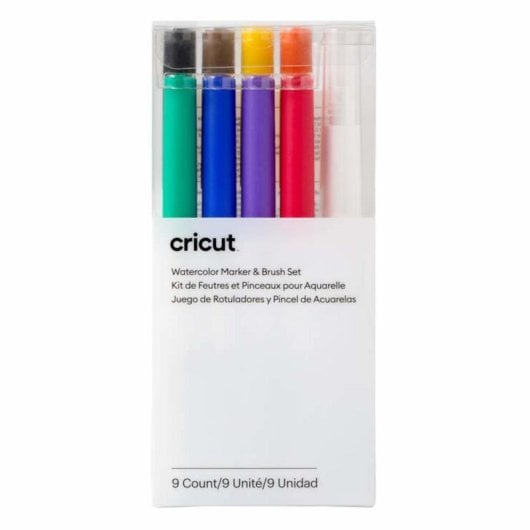 Marqueur Cricut Watercolor 8 couleurs multicolore pointe 1-4 mm