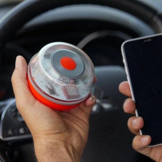 Baliza Geobaliza IoT V16 Homologada DGT Geolocalizada Conectividad 12 años