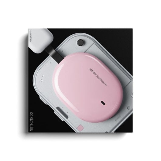 Kopfhörer Nothing Headphone (a) kabellos Bluetooth mit Geräuschunterdrückung, Rosa