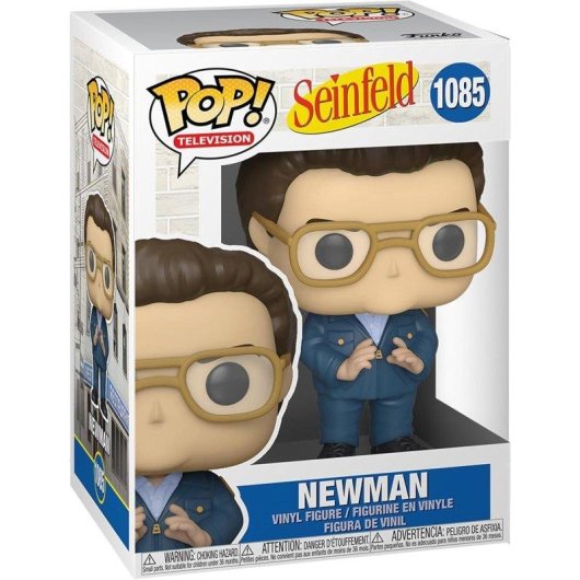 Figura coleccionable Funko Pop Seinfeld Newman The Mailman vinilo 9,5 cm