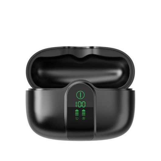 Kopfhörer Blackview AirBuds 15 kabellos Bluetooth 6.0 Offenes Clip-Design ENC IPX5 Schwarz