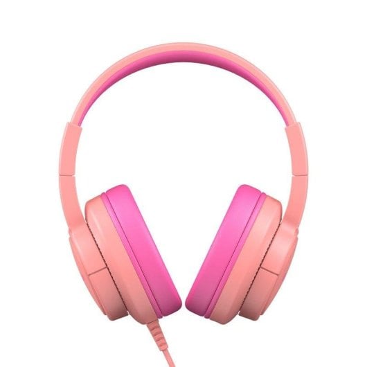 Casque Blackview FitBuds K1 filaire Jack 3,5 mm pour enfants avec micro rose