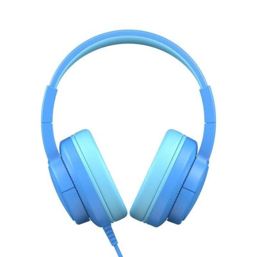 Casque Blackview FitBuds K1 filaire Jack 3,5 mm pour enfants avec micro et son 3D bleu