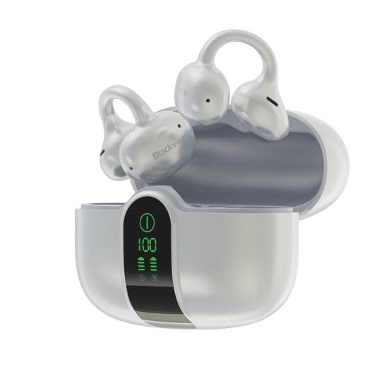 Kopfhörer Blackview AirBuds 15 kabellos Bluetooth 6.0, ENC, IPX5, Weiß