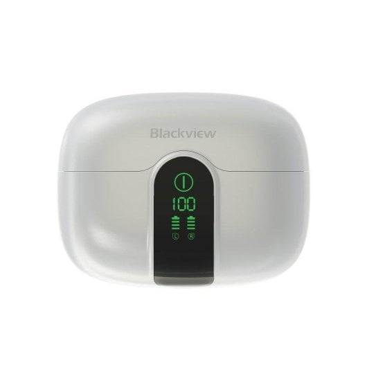 Auriculares Blackview AirBuds 15 inalámbricos Bluetooth con Cancelación de Ruido ENC, micrófono dual y resistencia IPX5 