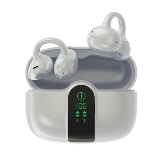 Auriculares Blackview AirBuds 15 inalámbricos Bluetooth con Cancelación de Ruido ENC, micrófono dual y resistencia IPX5 