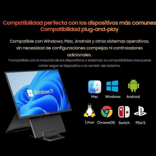 Monitor Blackview Table 10 23,8" FullHD 100Hz IPS Lautsprecher BOX USB-C HDR