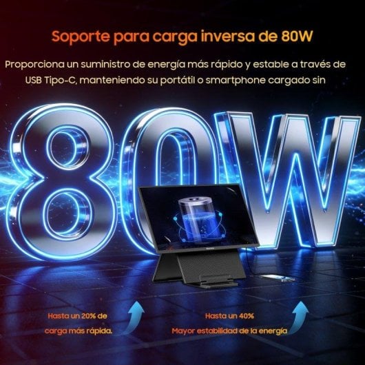 Écran PC Blackview Table 10 23,8" Full HD IPS 100Hz HDR Haut-parleur USB-C HDMI