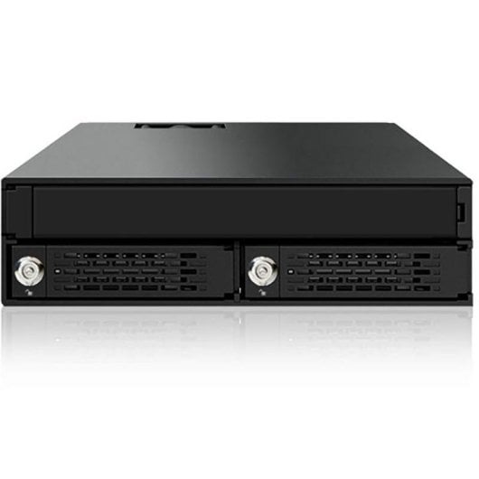 Rack para disco duro ICY DOCK MB994IKO-3SB aluminio negro ventilador 2,5" ODD 5,25"