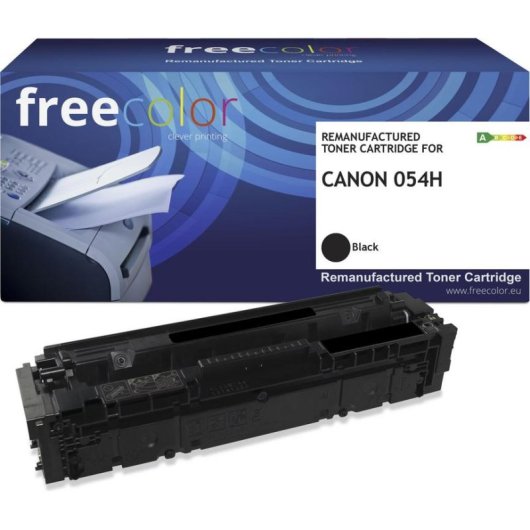 Toner Freecolor K18637F7 Schwarz Kompatibel für Canon 6000 Seiten