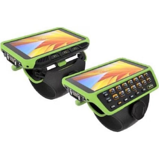 Escáner de códigos Zebra WT0-WT64B-K6DCC2A6 Terminal móvil con pantalla táctil