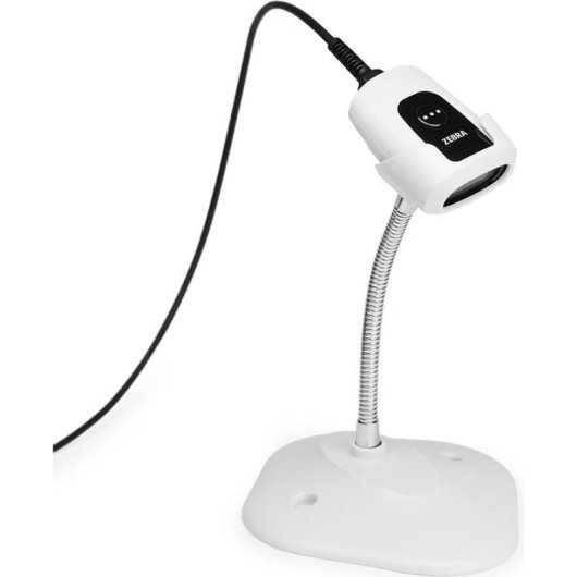 Scanner Zebra DS5502 Bianco cablato RS-232 USB 1,5 m