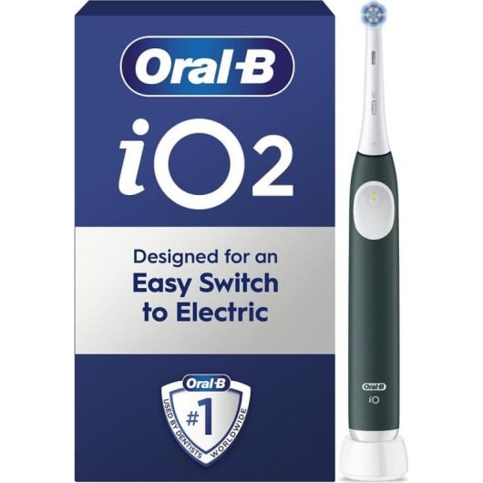 Cepillo dental eléctrico Oral-B iOS2.1C9.0 Forest Green presión y temporizador