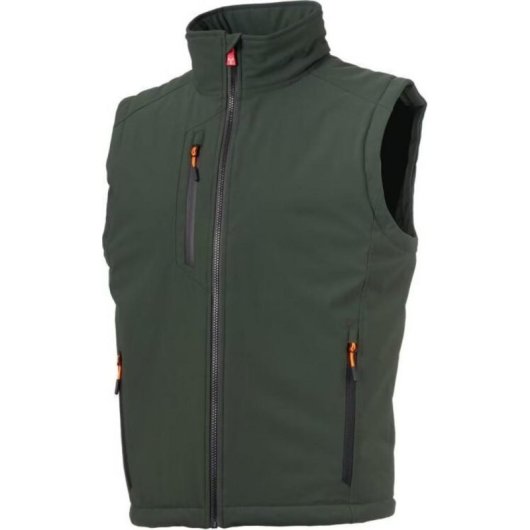 Softshelljacke Payper S01030-P226-07057 Herren M wasserdicht grün schwarz