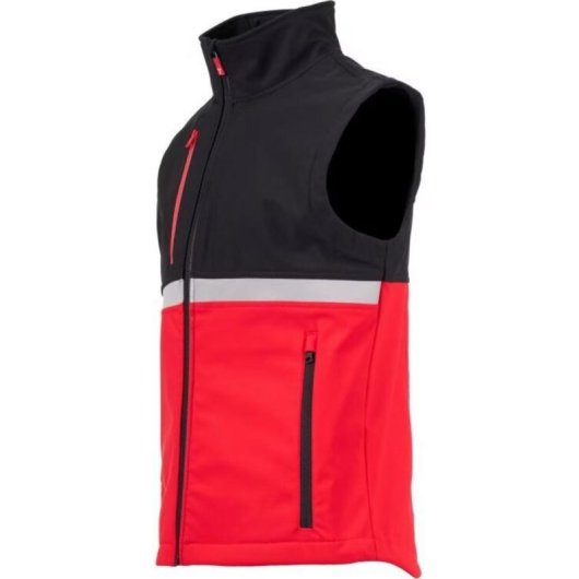 Softshelljacke Payper S00804-0489-03015 Herren Nylon Elastisch Wasserdicht Rot Schwarz M