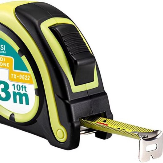 Cinta métrica Avizar TX-9622 3 m auto-lock ABS acero negro