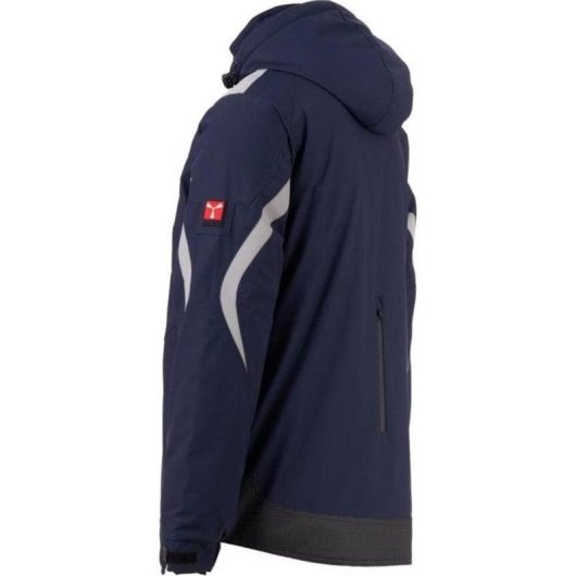 Softshell-Arbeitsjacke Payper S01033-P226-08017 Herren Navy Kapuze abnehmbar
