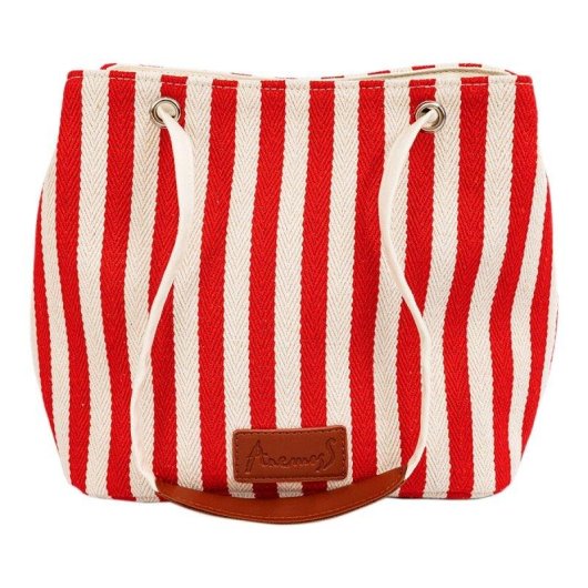 Sac bandoulière Anemoss Rouge 23,5x12x22 cm tissu femme