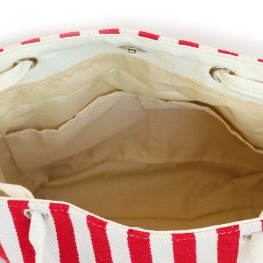 Sac bandoulière Anemoss Rouge 23,5x12x22 cm tissu femme