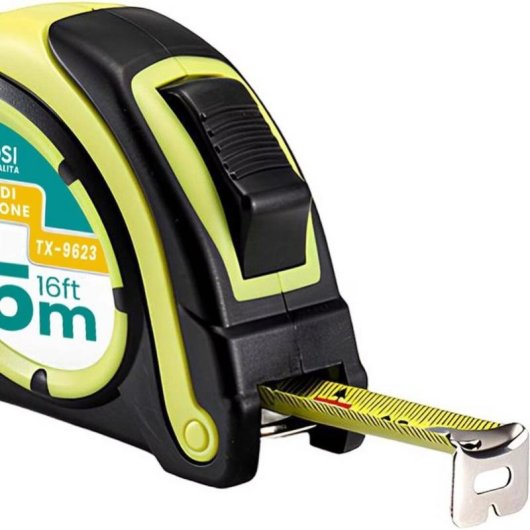 Cinta métrica Avizar TX-9623 5 m auto-lock ABS y acero negro