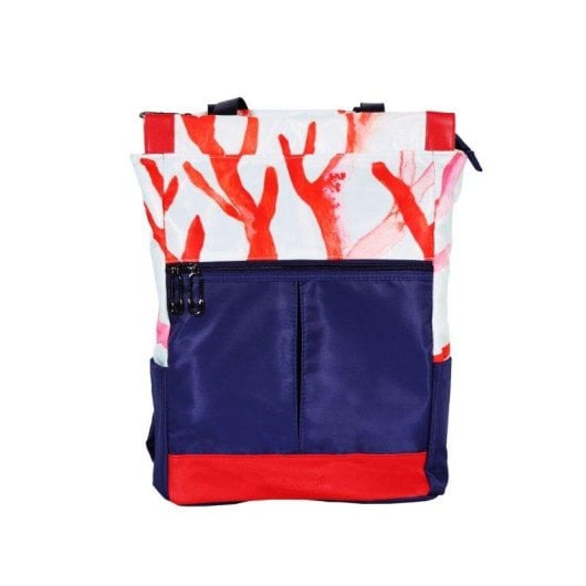 Mochila Anemoss Coral 14 pouces Oxford Multicolore Résistante à l’eau Acolchada