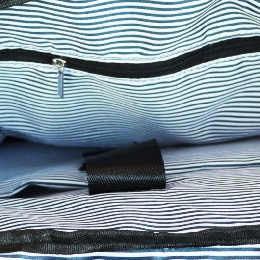 Mochila Anemoss 15 pouces Noir Polyester Imperméable Acolchada Ergonomique