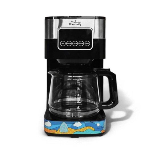 Cafetière à filtre Any Morning 1,5 L 10 Tasses 900W programmable écran tactile anti-goutte