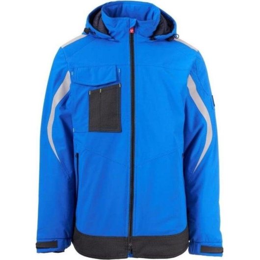 Softshell-Arbeitsjacke Payper S01033-P226-09006 5XL Navy Royal Blue Kapuze Atmungsaktiv