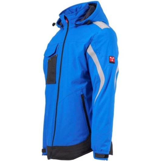 Softshell-Arbeitsjacke Payper S01033-P226-09006 5XL Navy Royal Blue Kapuze Atmungsaktiv